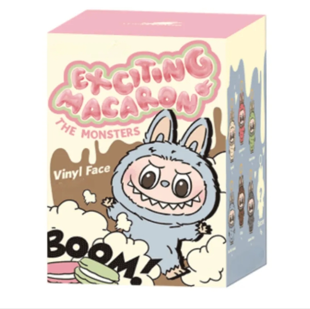Pop Mart Exciting Macaron The Monsters Vinyl Face Toy